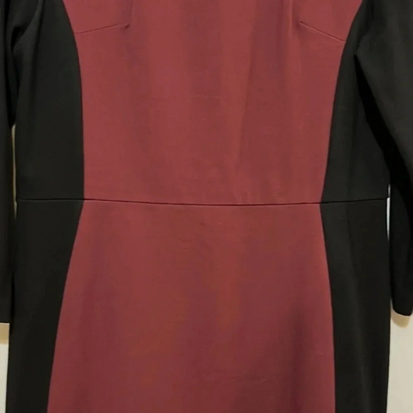 Talbots | Color‎ block matron & black knee length dress women’s 10 flattering - Picture 4 of 6